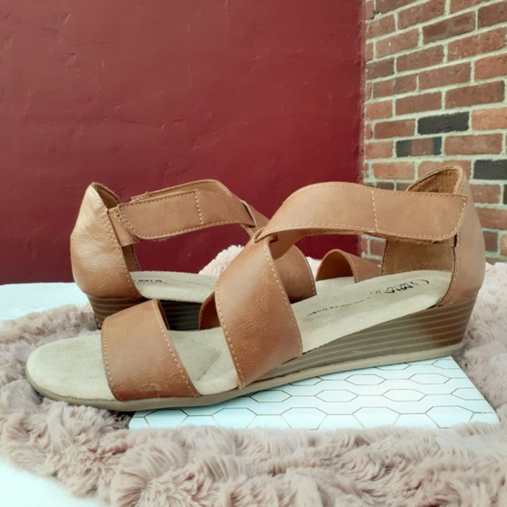 Mia Amore Blanche Gladiator Comfort Sandals New Nordstrom Brown 11 NEW